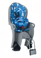 Объявление Детское вело кресло HAMAX KISS SAFETY PACKAGE серый/синий 551088