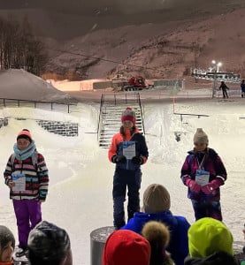 На горнолыжном склоне Кировской СШОР прошли городские соревнования по фристайлу