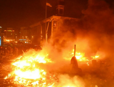 Страшная месть за Донецк: в Киеве и Харькове 23 января гремят мощные взрывы, все в огне