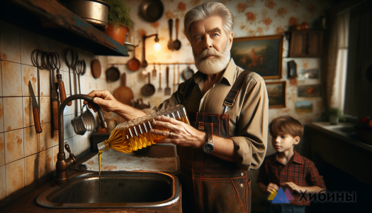 Дед-сантехник научил лить подсолнечное масло в раковину: Делаю так перед уходом из дома, и душа спокойна — невероятный способ