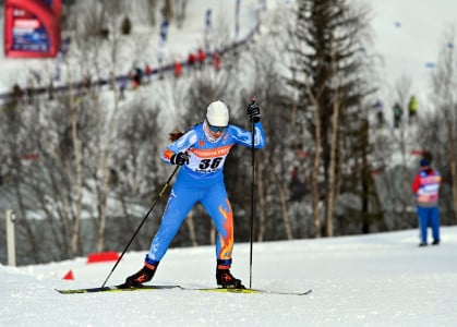 Спортсмен из Мончегорска завоевал серебро на всероссийских соревнованиях по лыжным гонкам в Мурманске