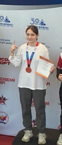 Юная мурманчанка завоевала бронзовую медаль на первенстве России по муайтай