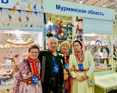 Мурманская область принимает участие в выставке-ярмарке «Сокровища Севера. Мастера и художники России 2024»