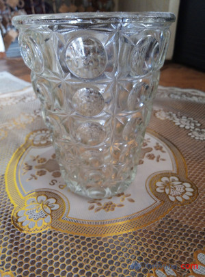 Объявление продам стеклянную вазу, СССР