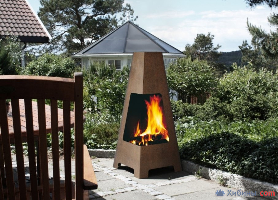 садовый камин jotul terazza