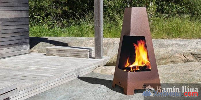 садовый камин jotul terazza