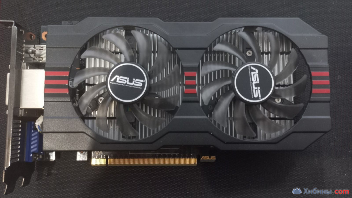 Видеокарта asus GeForce GTX 650Ti (GTX650TI-2GD5)