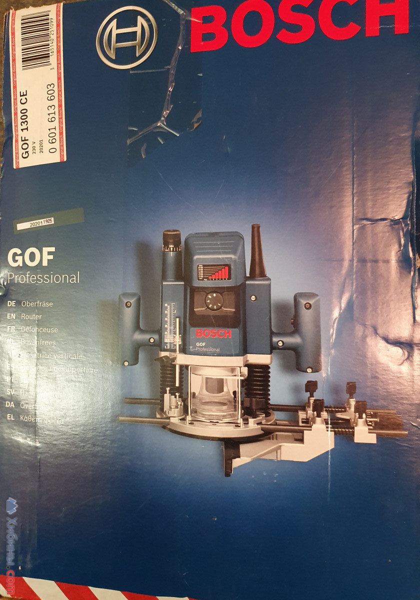 Фрезер bosch GOF 1300 CE Professional почти новый