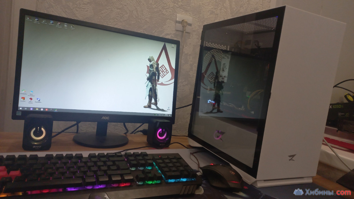 Игровой пк R5-2600 3.90GHz,ddr4 16GB,GTX1060 6GB