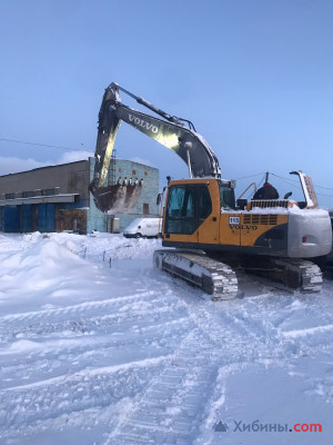 Объявление Гусеничный экскаватор Volvo EC210BLC (гидромолот и ковш)