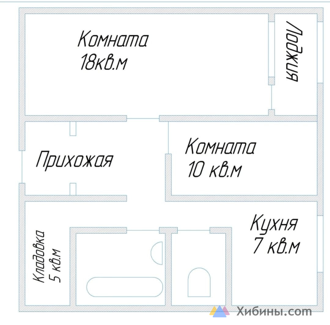 Продам 2-комнатную квартиру