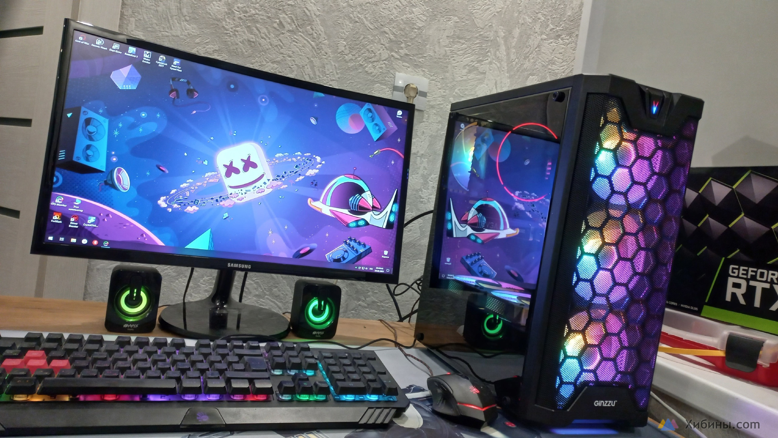Игровой пк E5-2650v3 3. 00GHz, ddr4 16GB, GTX1080 8Gb