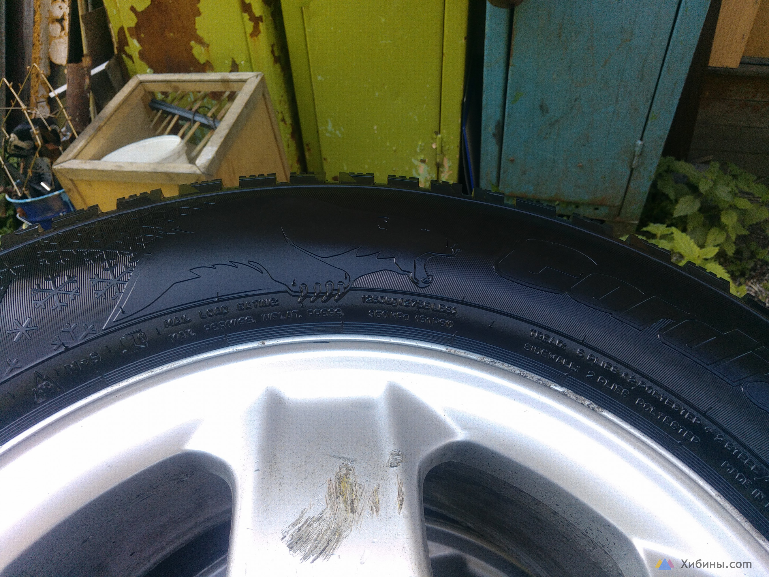 Колеса Cordiant snow cross 2 SUV 265/65 R17