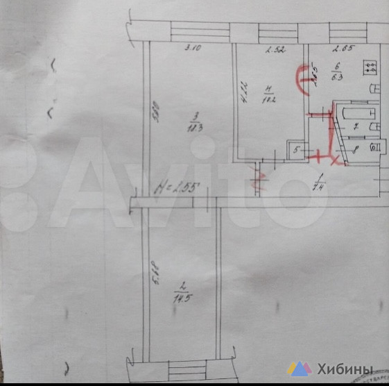 Продам 2-комнатную квартиру