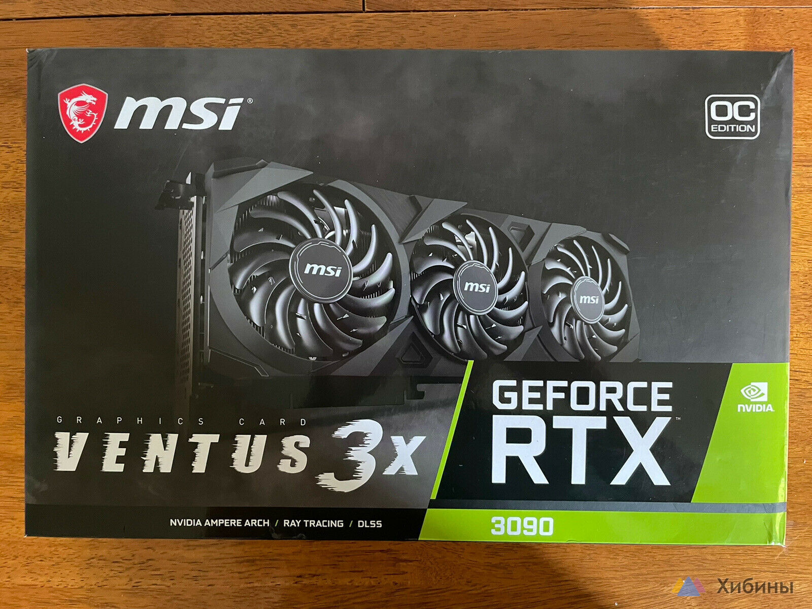 Графический процессор MSI GeForce RTX 3090 Ventus 3X 24G OC GDDR6X