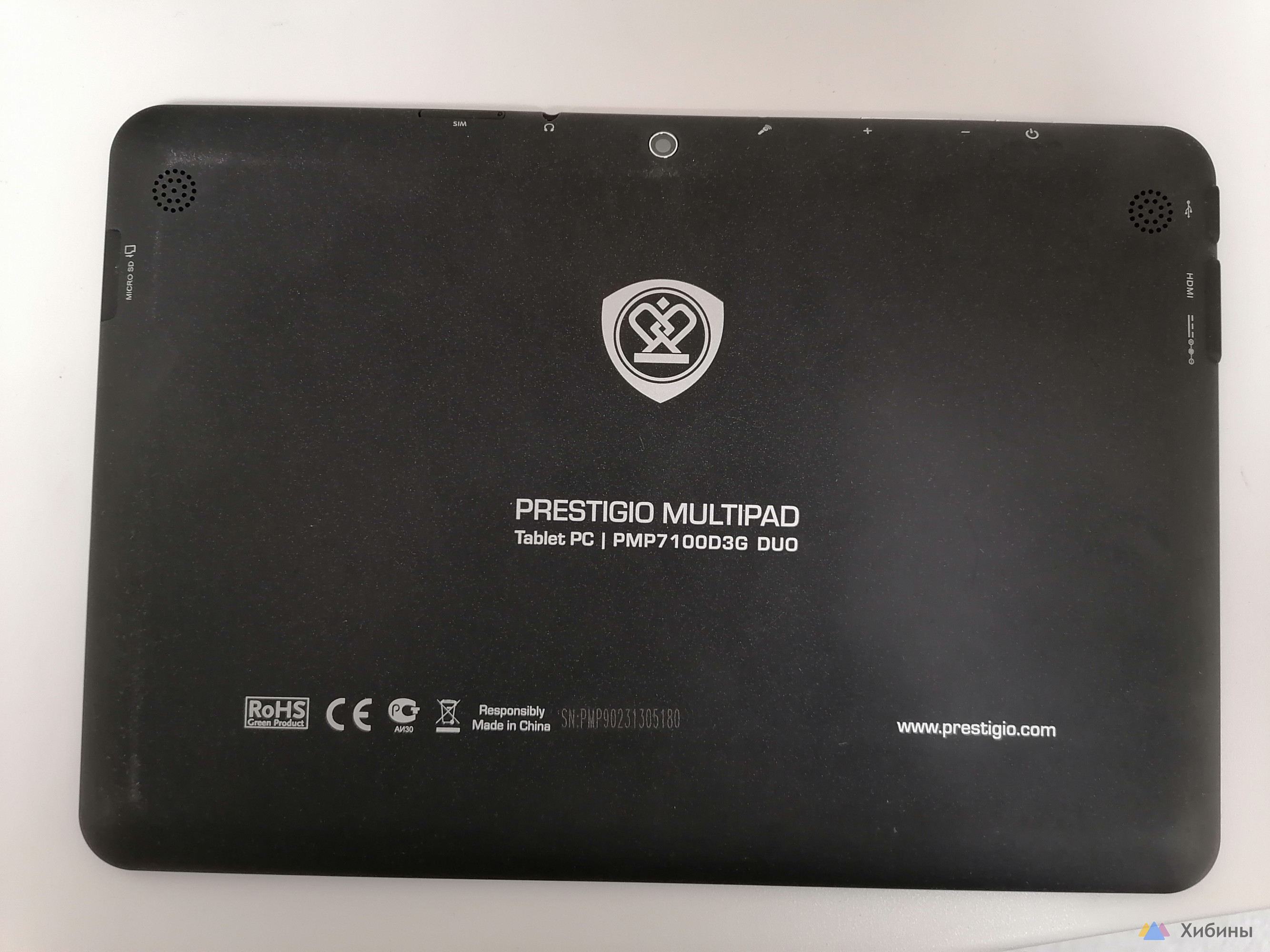 плaншет Рrеstigiо MultiРad модель РМР7100D3G