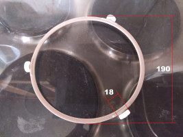 Объявление Кольцо вращения тарелки 190/18 для свч печи