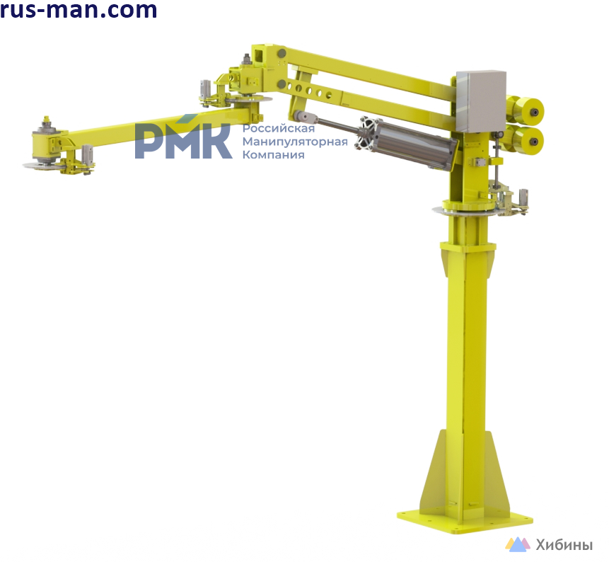 Манипулятор пневматический шарнирно-балансирный ШБМ-150-П кран