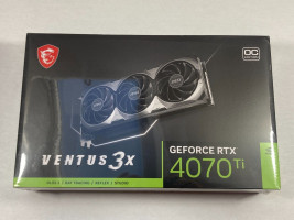 Объявление Msi GeForce rtx 4070 ti Ventus 3x oc 12 ГБ gddr6x