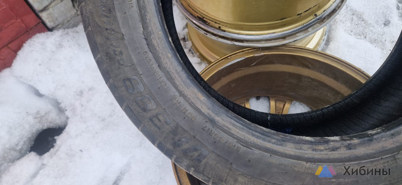 Литые диски R17 5 штук на Subaru