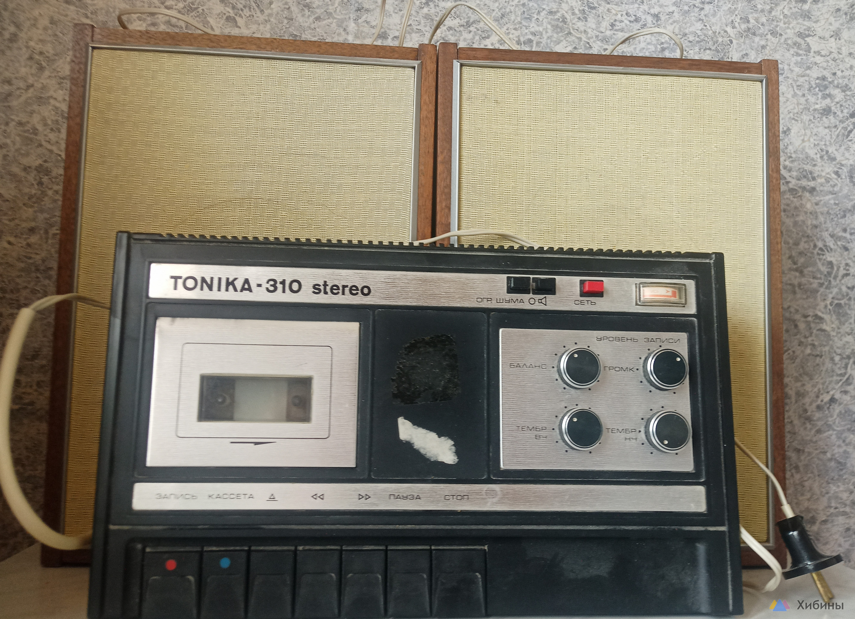 Кассетный магнитофон tonika-310 stereo