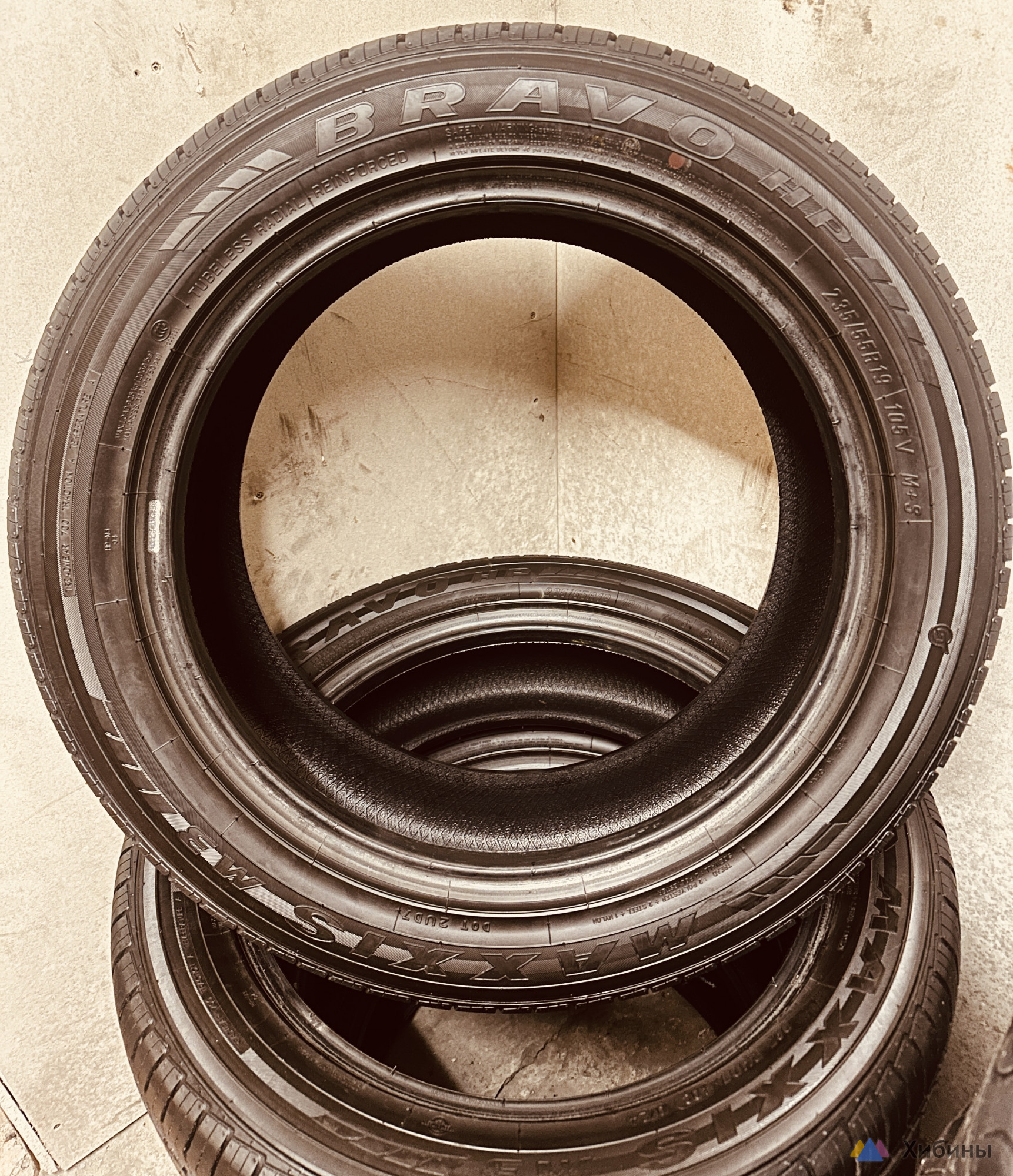 Шины Maxxis Bravo HP-M3 235/55 R19 105V