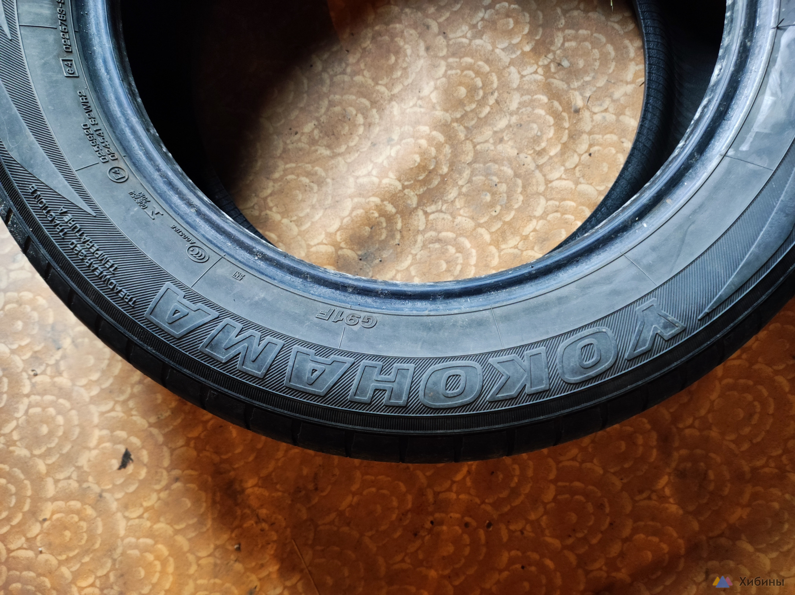 Шины YOKOHAMA GEOLANDAR G91 225/60 R17 99V б/у 4 шт