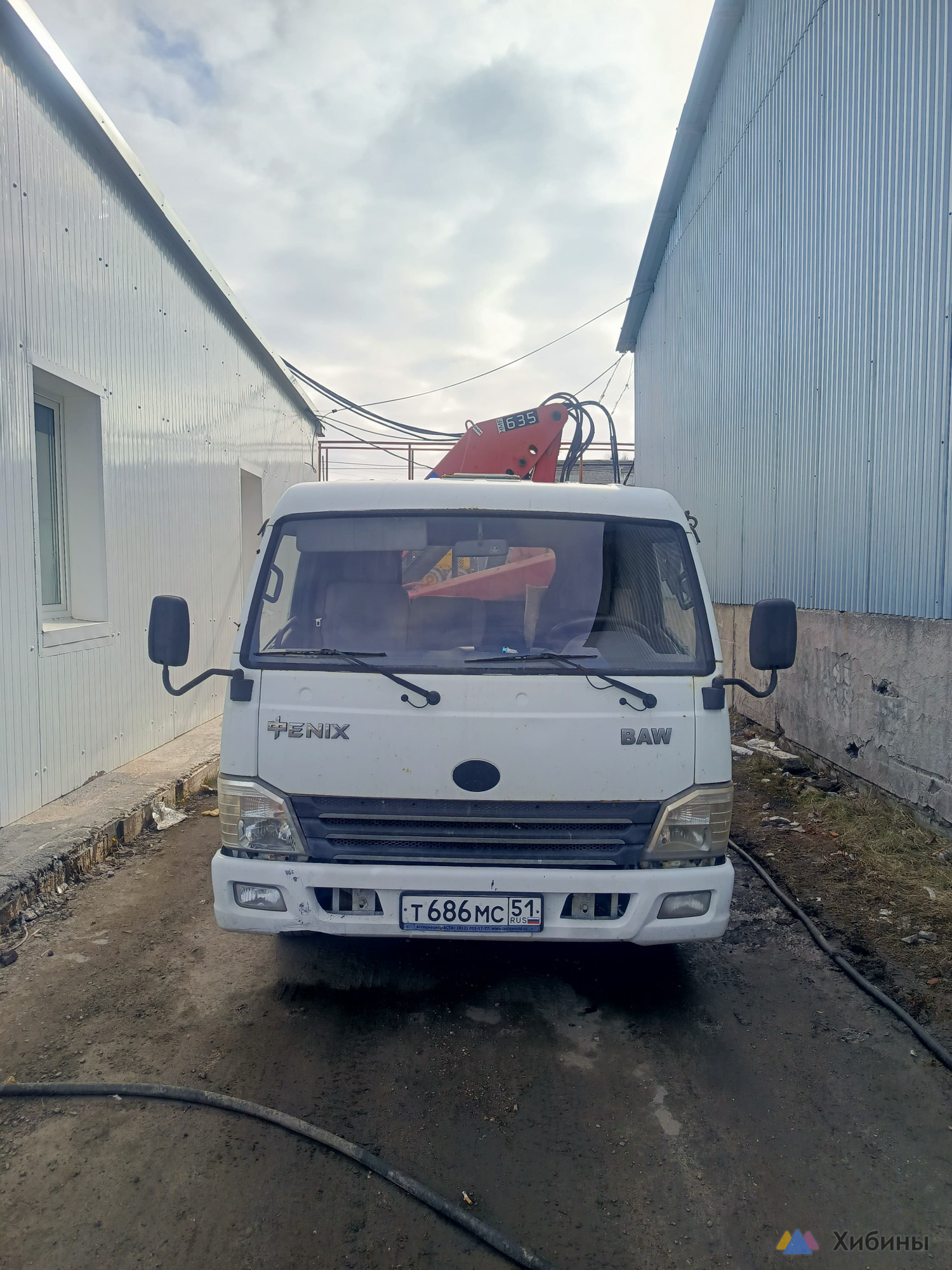 Автомобиль BAW с КМУ