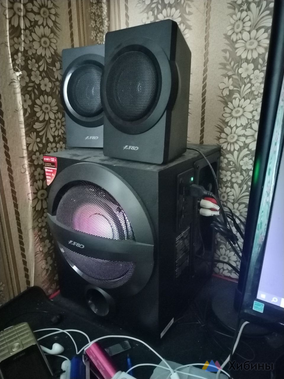 Домашний самбуфер F&D A140X черный
