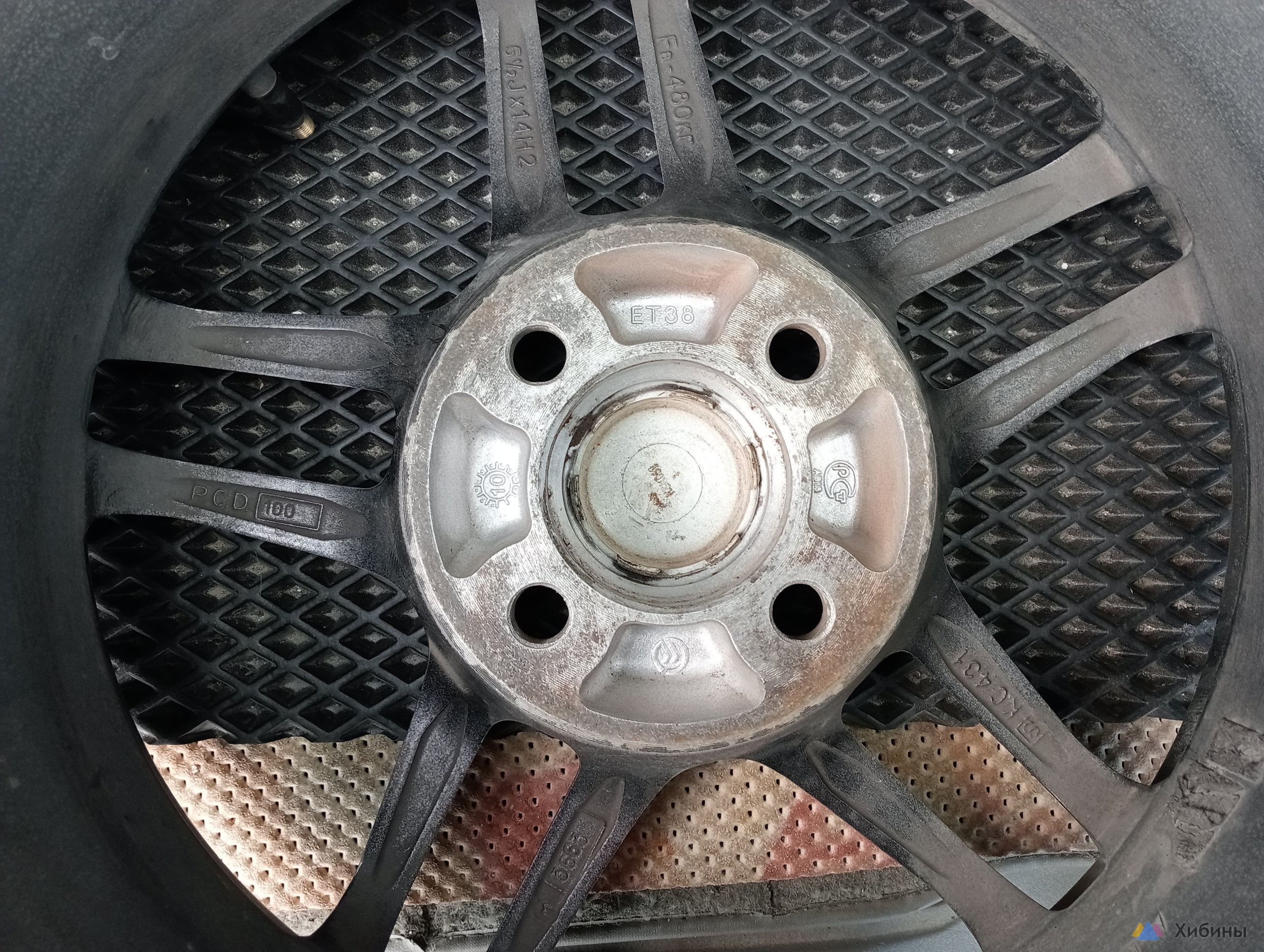 Литые R 14, 4x100, ET 38,
