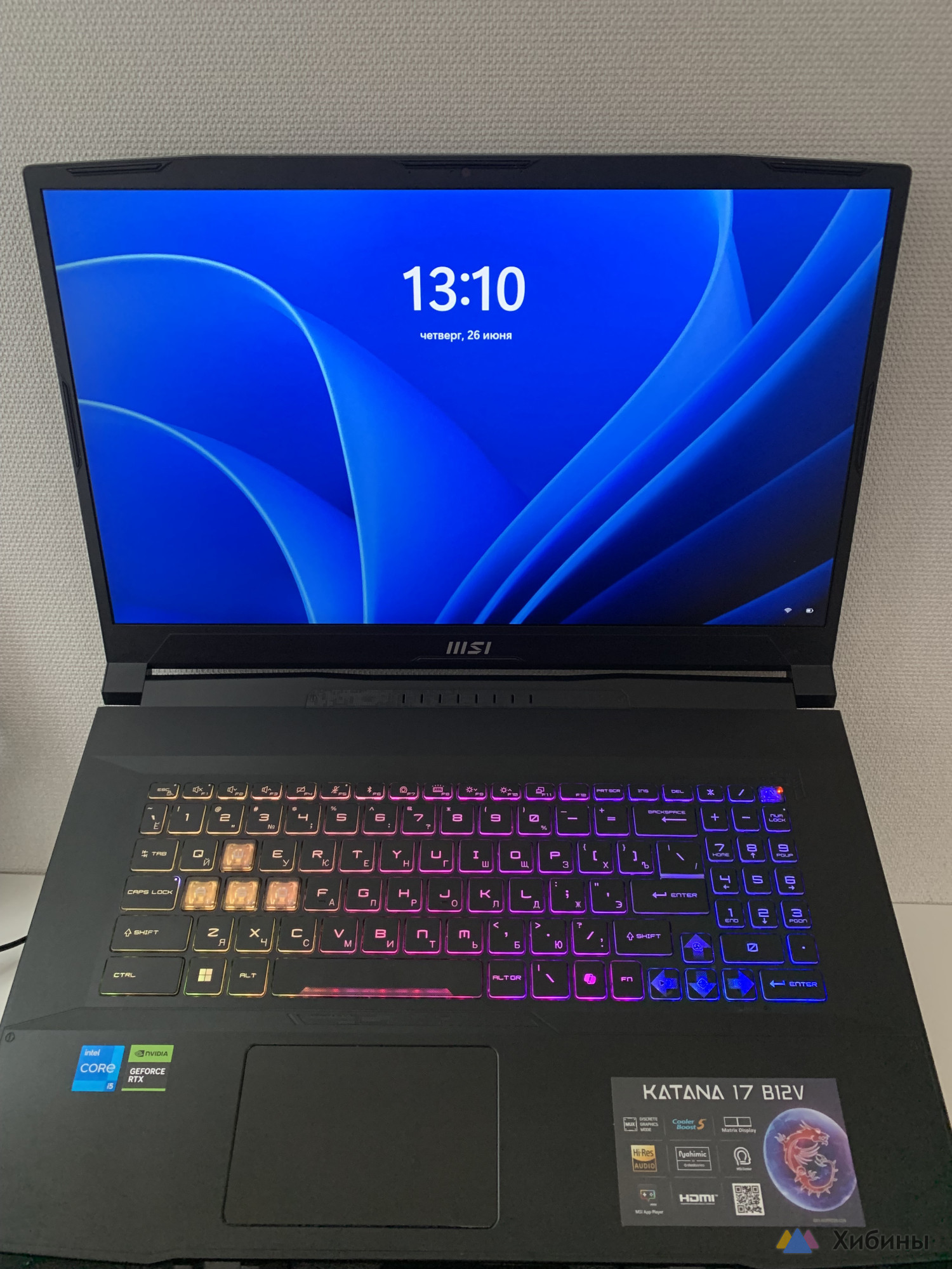 Ноутбук MSI Katana 17 B12V
