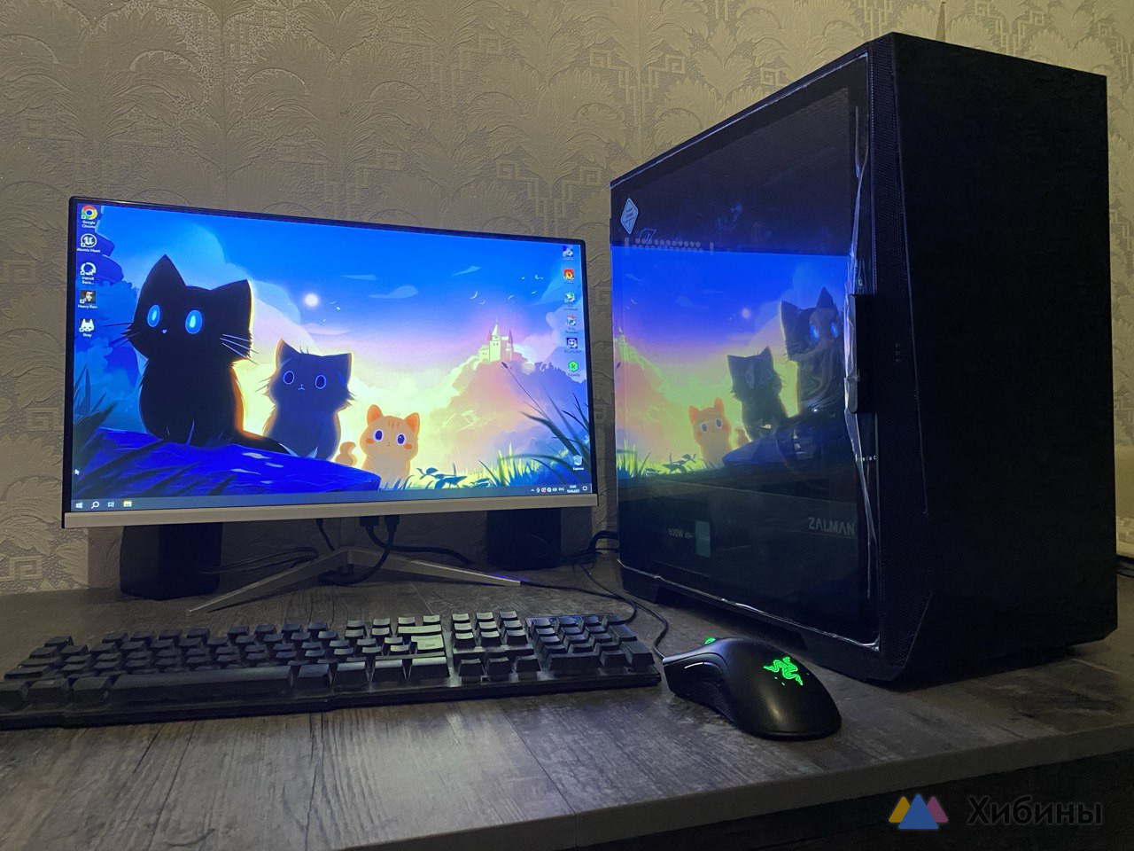Игровой ПК R5 1500x/gtx1660s 6Гб/16Гб озу/ssd+hdd