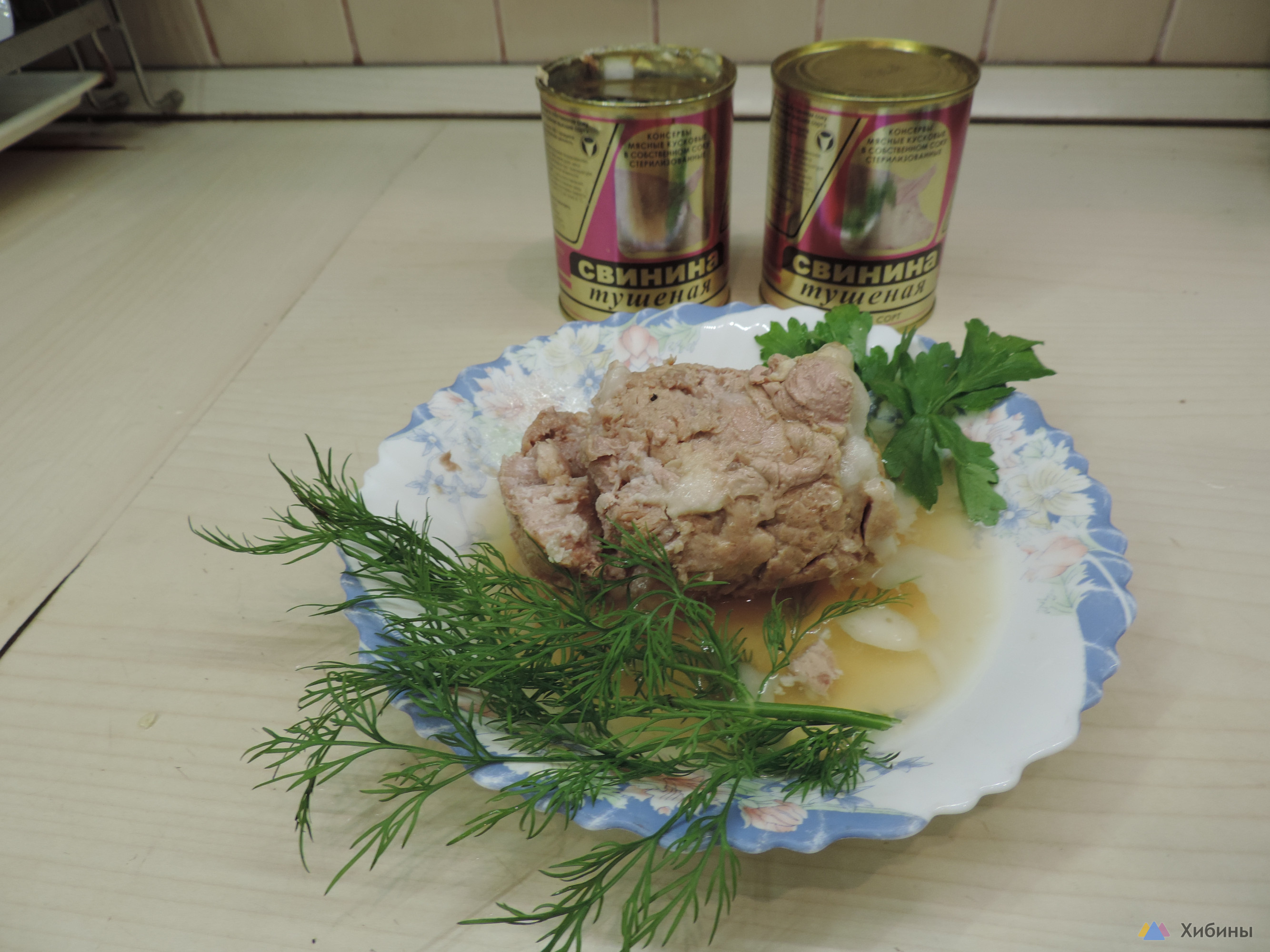 Продам, тушенку массовая доля мяса при закладке 97, 5% Беларусь