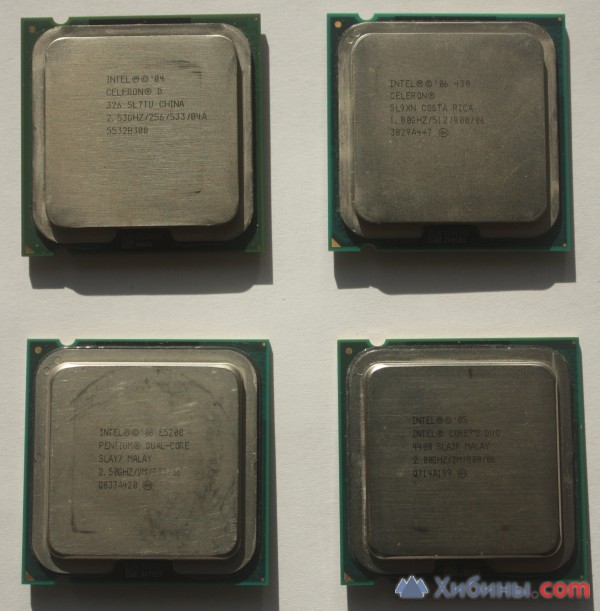 Процессоры Intel (Socket 775)