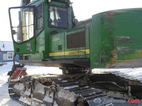 Гусеничные цепи харвестеров John Deere 2154D