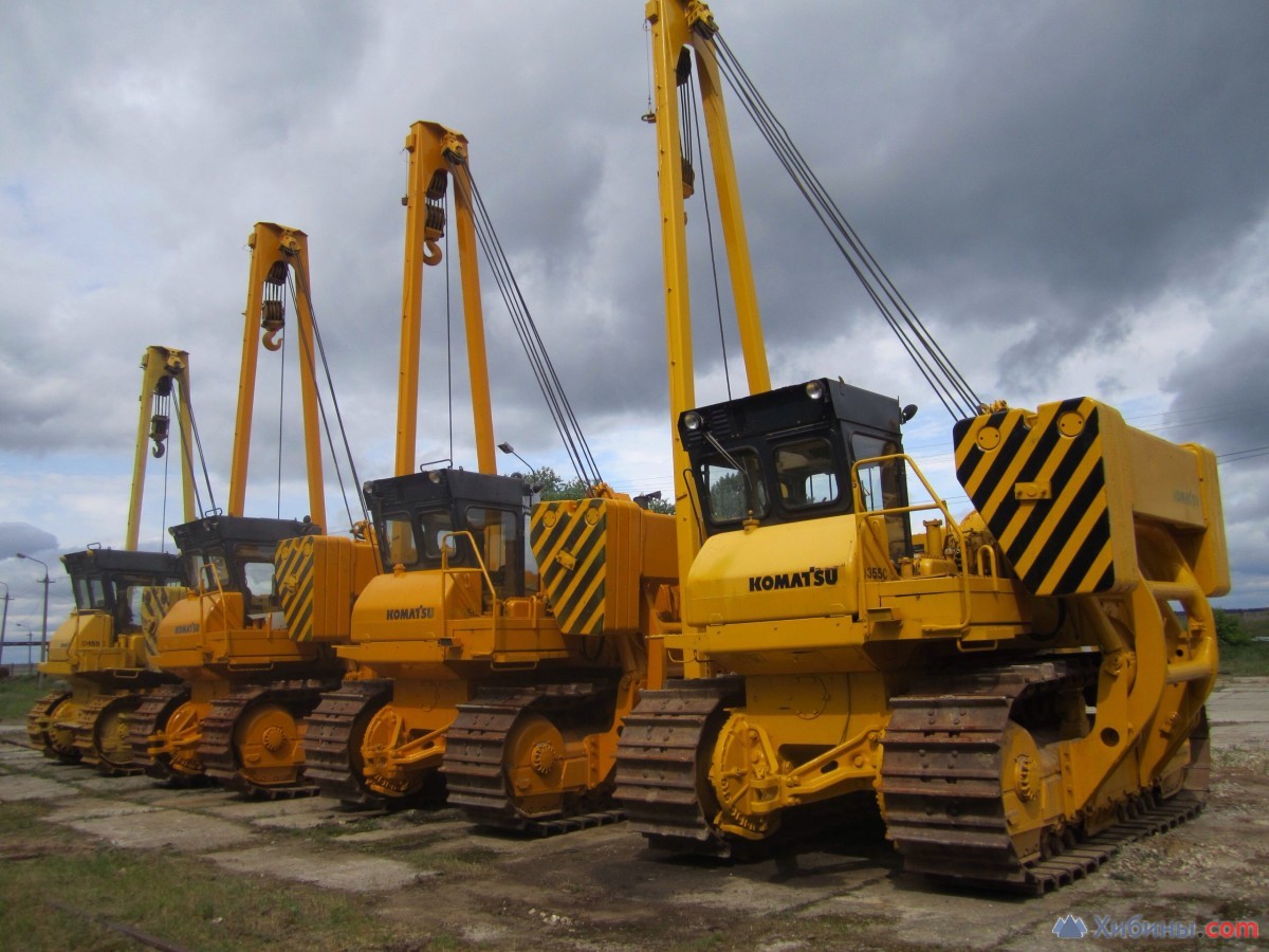 Запасные части гусеничного хода трубоукладчиков Komatsu