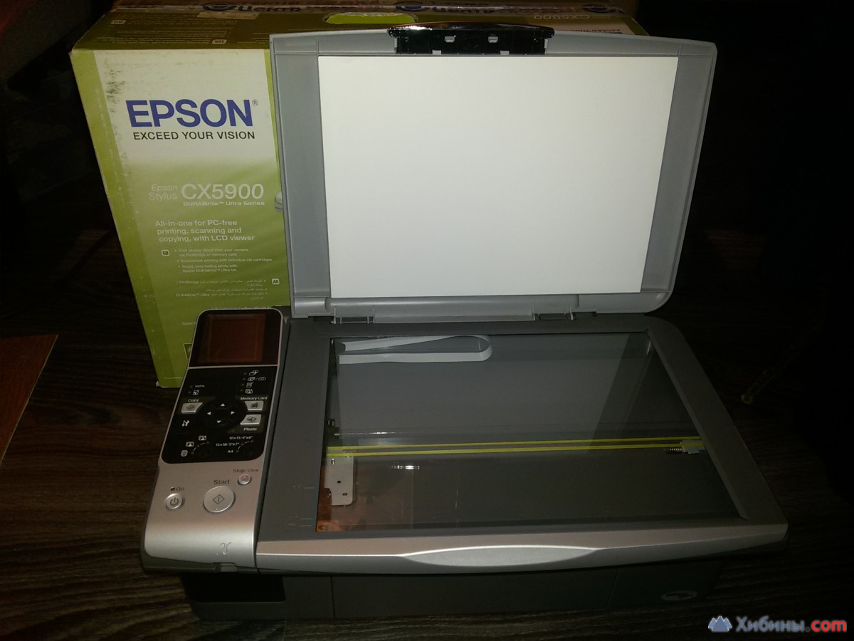 Сканер в МФУ Epson stylus CX5900