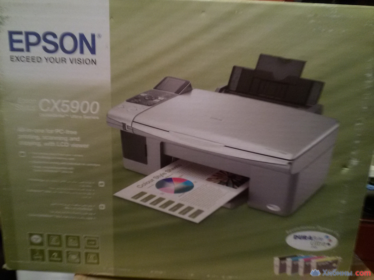 Сканер в МФУ Epson stylus CX5900