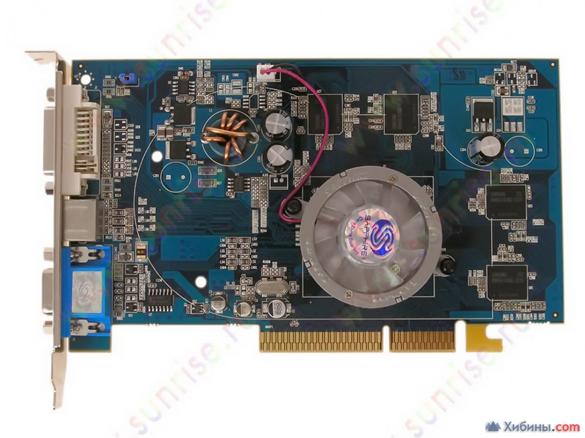 Видеокарта ATI Radeon 9550 256MB DDR2 AGP VGA