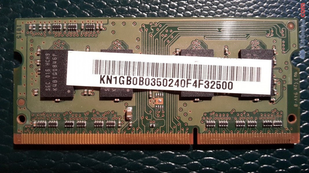 Для ноутбуков Samsung 1Gb SODIMM DDR3 1333 MHz