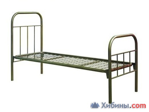 Кровати металлические для рабочих, одноярусные эконом кровати