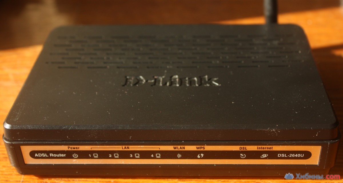 Adsl роутер D-Link DSL-2640U