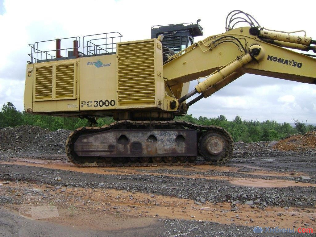 Запчасти гусеничного хода экскаваторов Komatsu PC 3000