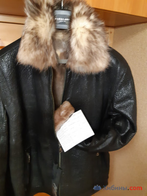 Объявление куртка кожаная - натуральная кожа и мех