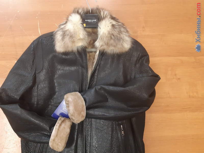 куртка кожаная - натуральная кожа и мех