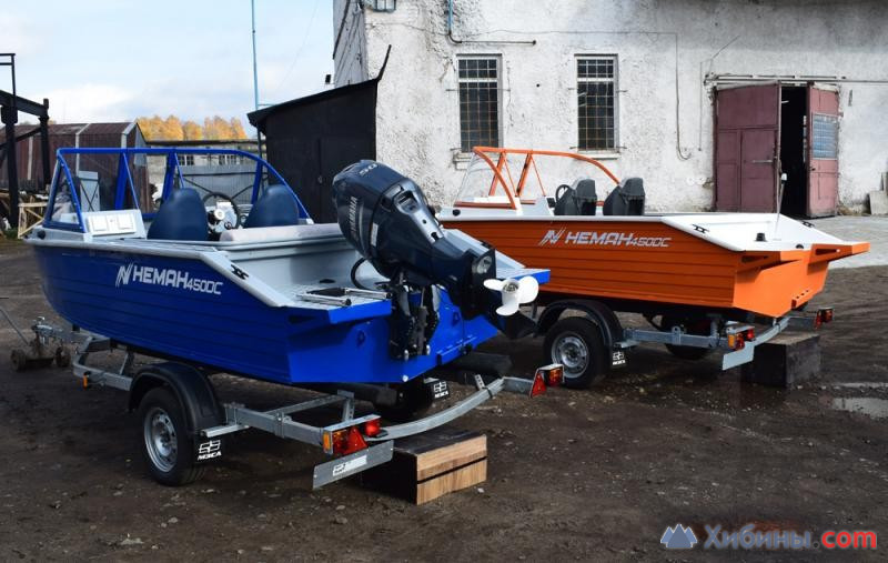 Купить лодку (катер) Неман-450 DC New