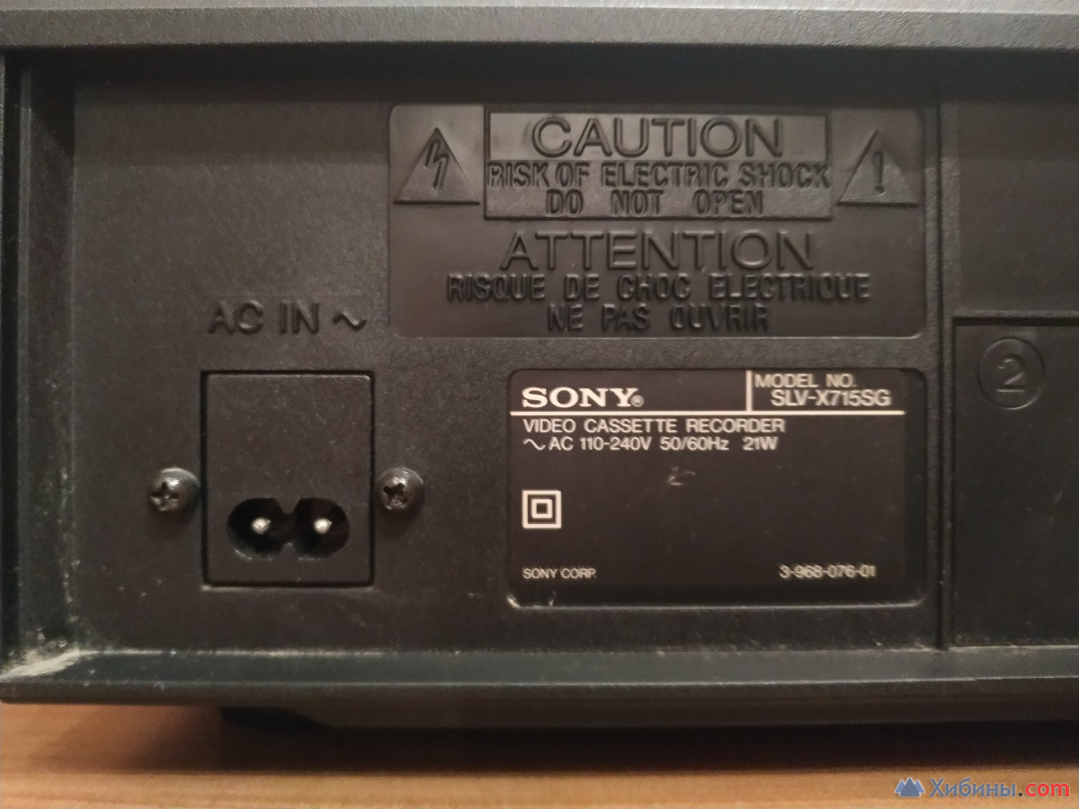 Видеомагнитофон SONY SLV-X715ME/PS/SG на запчасти