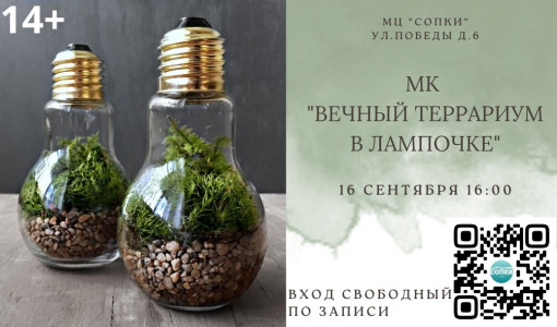 Фотография  для Вечный террариум в лампочке