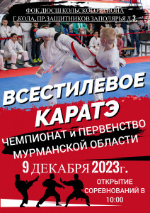 Фотография  для Чемпионат и Первенство Мурманской области по всестилевому каратэ