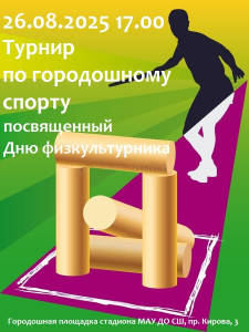 Турнир по городошному спорту
